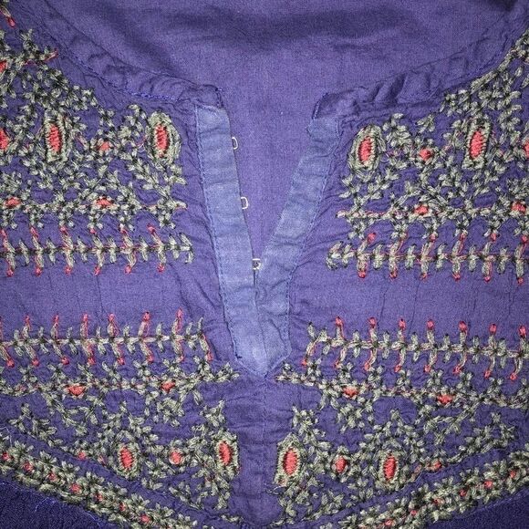 Urban Outfitters Ecote Purple Flowy Blouse - S - Picture 3 of 4